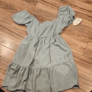 Charming Blue Kids Dress